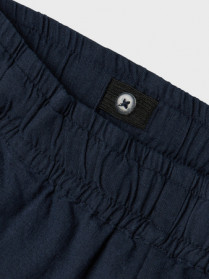 NAME IT Hør Shorts Falinnen Navy Blazer